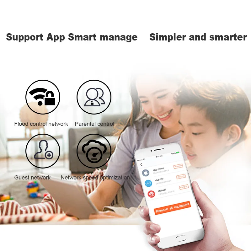 Tenda Nova MW6 Dual Band AC1200Mbps WiFi Router Whole Home Mesh Gigabit WiFi System with 2 1 Tenda Nova MW6 Dual Band AC1200Mbps WiFi Router Whole Home Mesh Gigabit WiFi System with 2 5