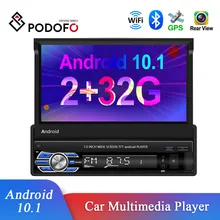 Podofo Android 1Din auto Radio estéreo 2 + 32G 7