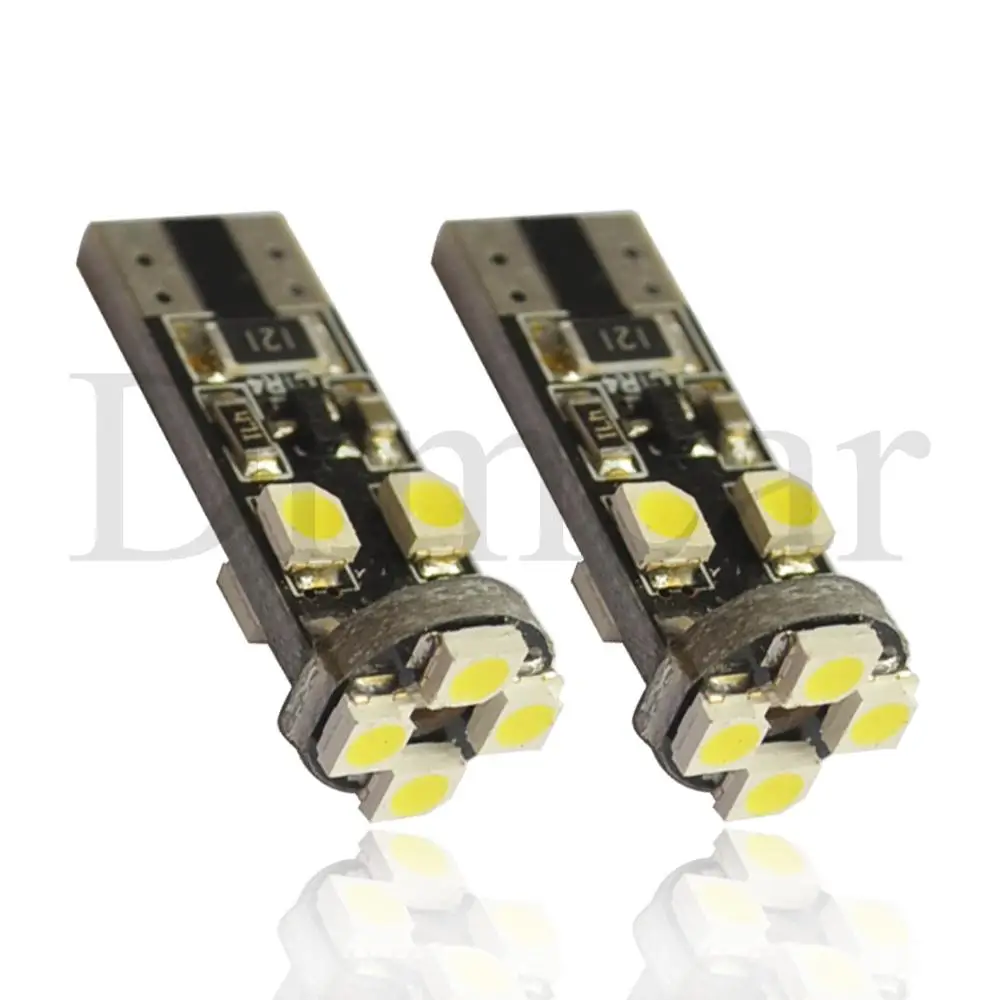 10X автомобильный Led Canbus ксенон белый T10 194 W5W 3528 8 Smd без ошибок внутренний светильник для чтения задний фонарь запасной светильник парковочный светильник