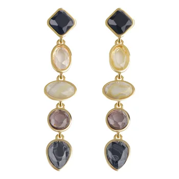 

Woman Charming Decent Exotic Irregular Resin Earring