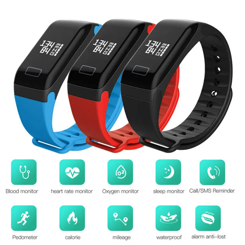

Smart Bracelet Podometer Smart Band Heart Rate Monitor Pulsometer Smart Watches Blood Pressure Measurement Pulse Watch Silicone