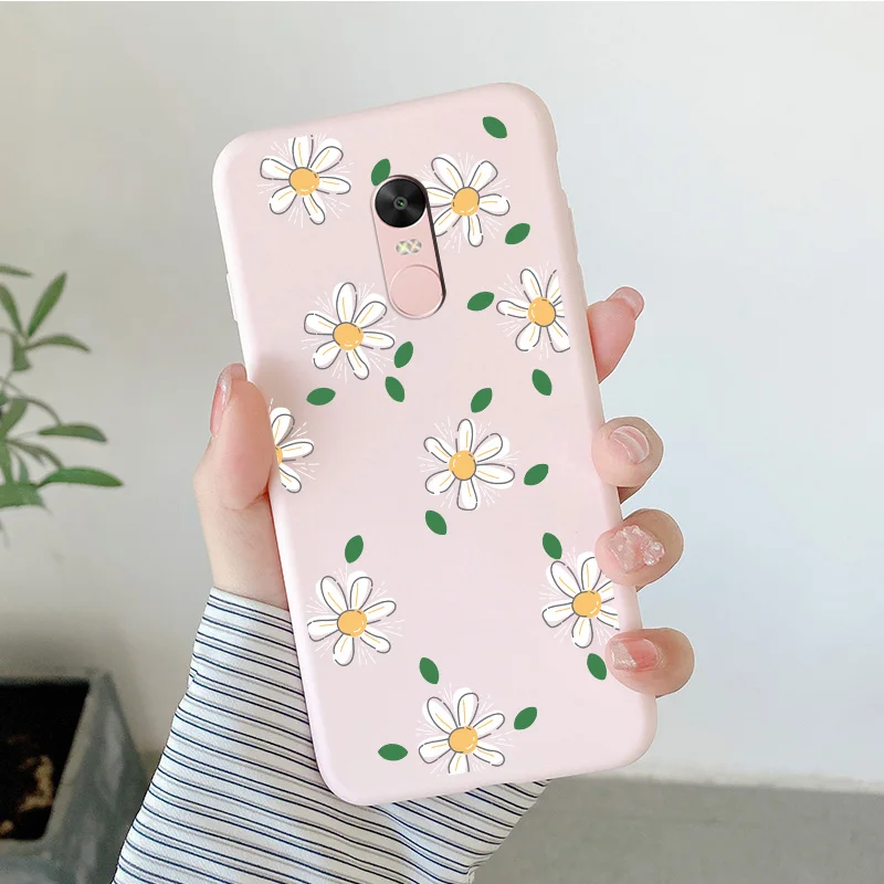 Matte Silicone Soft TPU Shell For Xiaomi Redmi Note 4 4x Note 5Pro Note 5A Cartoon Butterfly Shell For Redmi Note5a Phone Cover cell phone lanyard pouch Cases & Covers