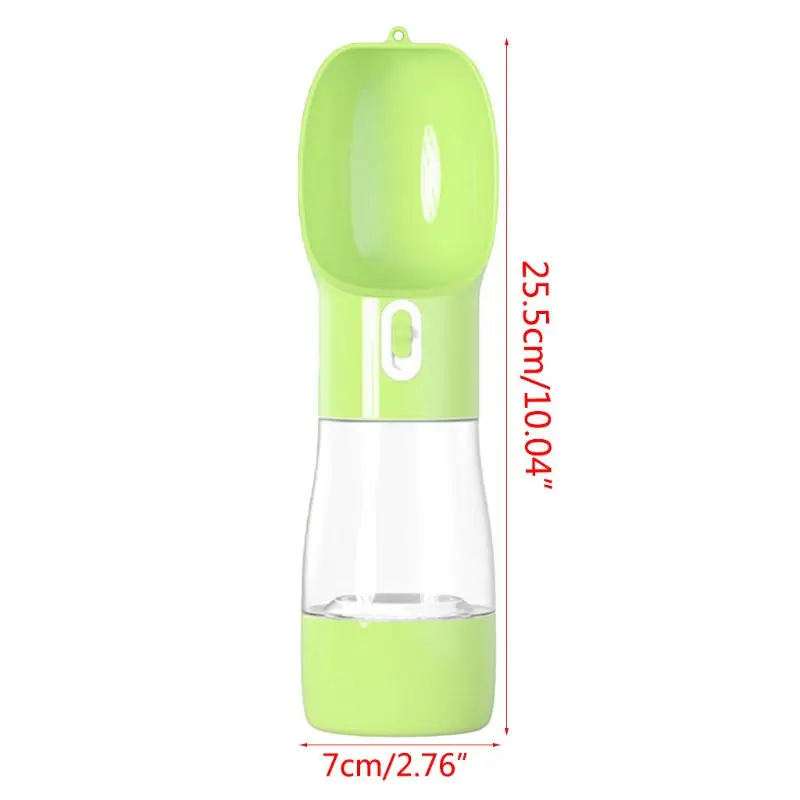 

Pet Portable Drinking Water Bottle New Multi-function Utensils Dog Hanging Outdoor Feeding Dual-use Cup