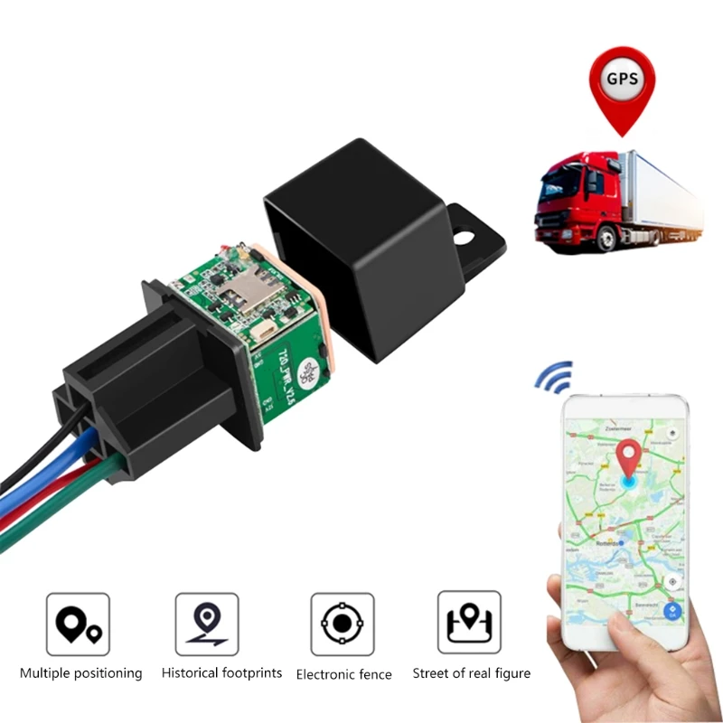 CJ720 автомобильное реле отслеживания GPS-трекер устройство GSM локатор