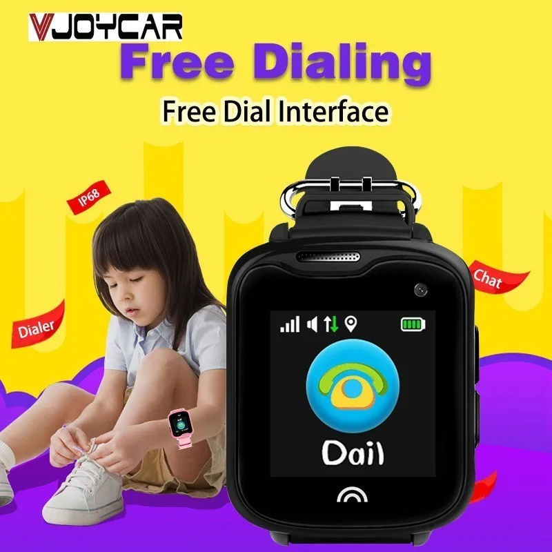 

Smart Watch Phone Camera Kids Elders Mini GPS Tracker SIM Card 2 Way Call SOS WIFI Personal Watch GPS Locator Free Map Tracking