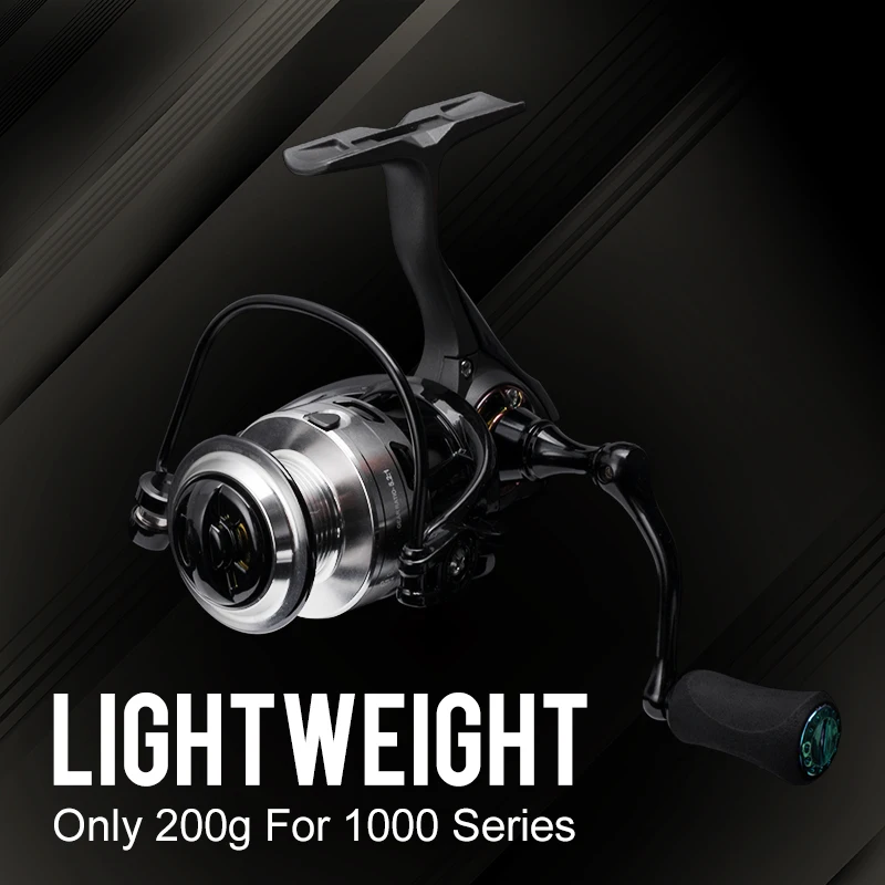 Спиннинговые Катушки Kingdom KING PRO 5,2: 1 9+ 1BB с двойным подшипником 7-11 кг, подвесной светильник, высококачественные рыболовные катушки