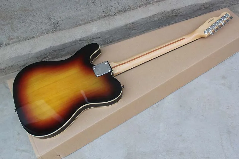 Роскошная серия Nashville F Tele sunburst электрогитара-143-12