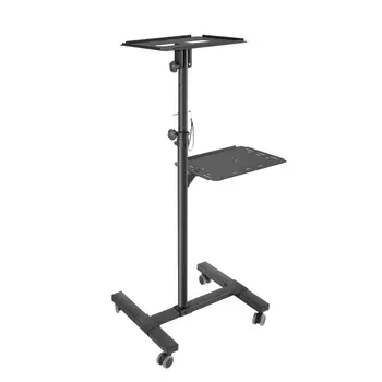 

Neewer Mobile Rolling Projector Stand,Universal Laptop and Projector Floor Stand Trolley with Tray,Presentation Cart,38-62 Inche