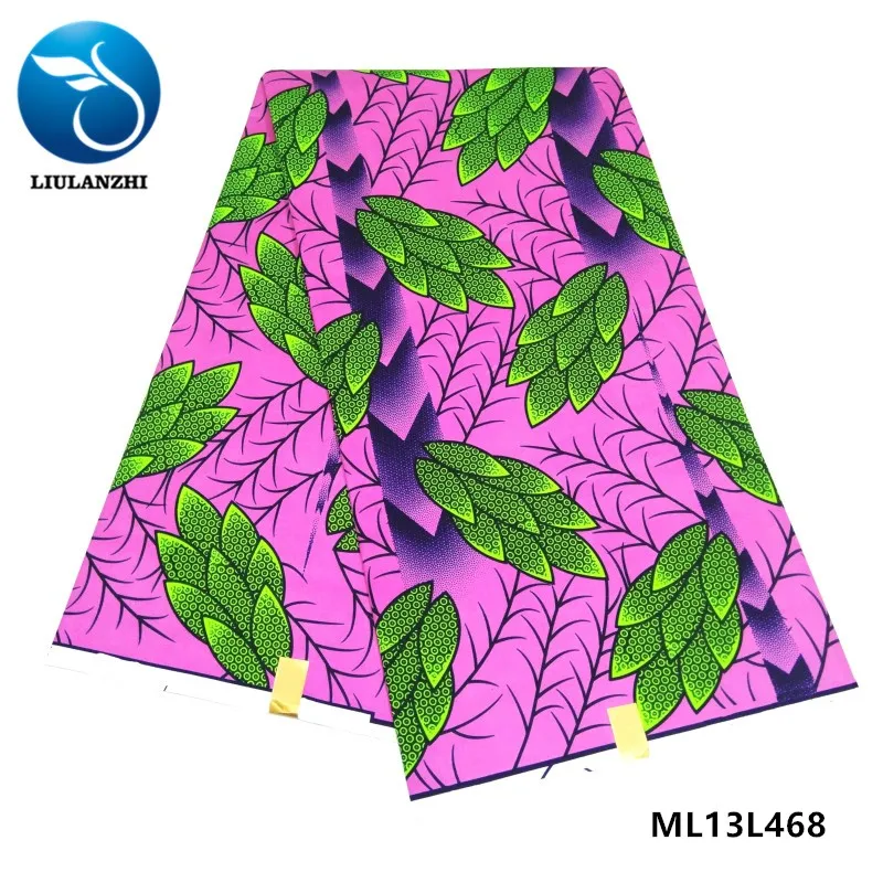 Воск liulanzhi tissu нигерийский принт воск Анкара Платье шитье tissu для вечерние 6 ярдов африканские принты воск ML13L463-479