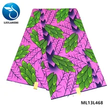 Воск liulanzhi tissu нигерийский принт воск Анкара Платье шитье tissu для вечерние 6 ярдов африканские принты воск ML13L463-479