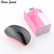 5 шт. Милая Расческа Щетка для распутывания волос профессиональная расческа для сглаживания волос 3 цвета Варианты ABS