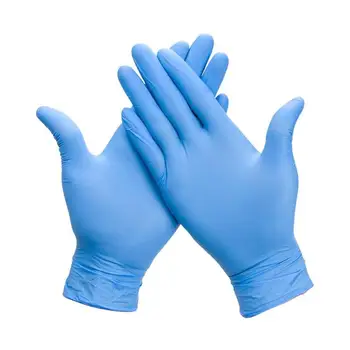 

Disposable Latex Gloves 50pcs Nitrile Gloves Rubber Luvas Nurses Work Hand Glove Protecting Hand from Non-toxic Gloves