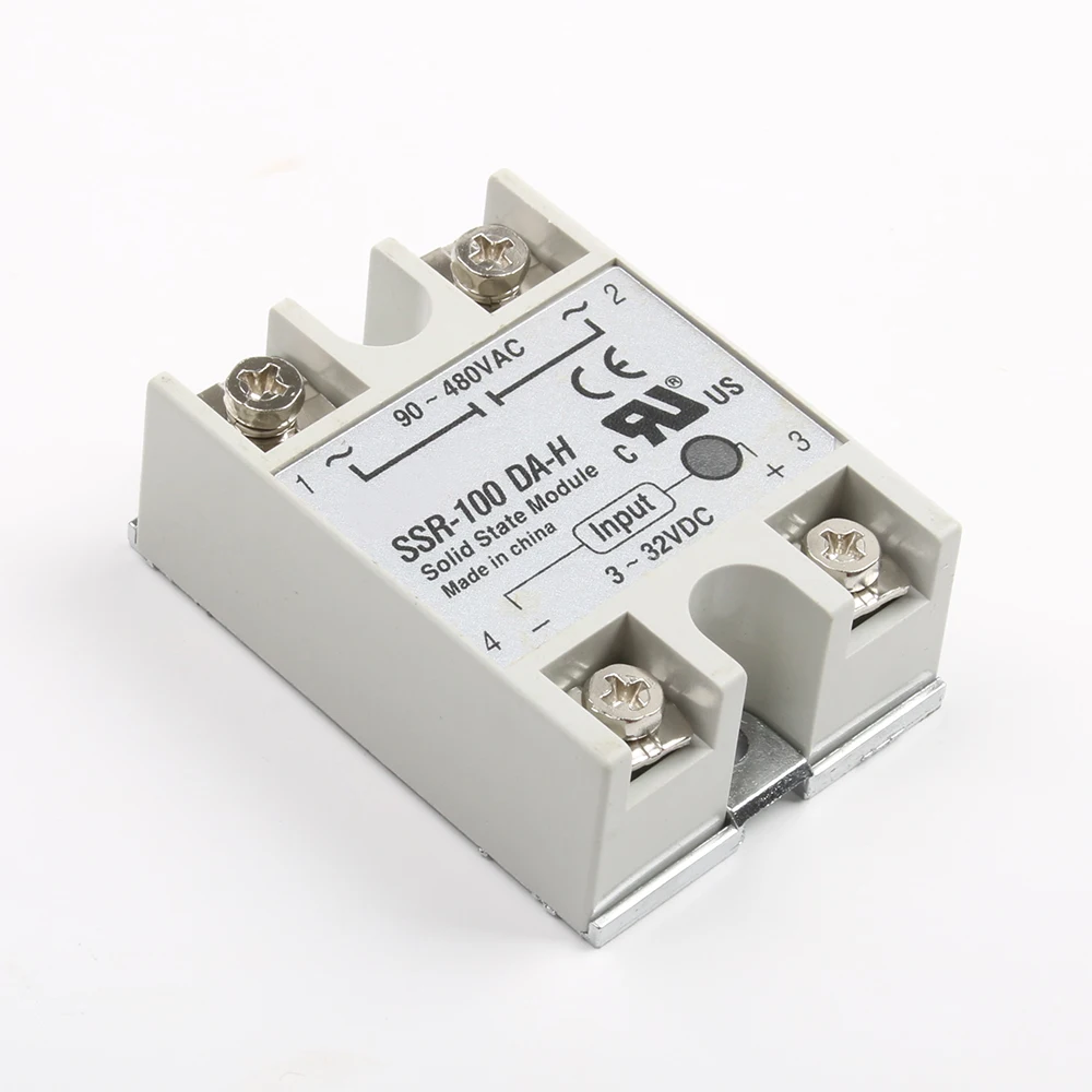Твердотельное реле SSR-100DA-H 100A SSR 100DA H DC В AC твердотельное реле регулятор сопротивления