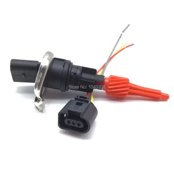 

1J0973703 Speed Sensor + Pigtail Plug Connector With Wire Cable for Audi A4 A6 Golf MK4 Bora Octavia Seat Leon 1H0919149C