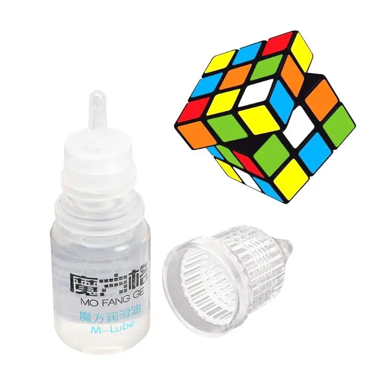 2 stuks siliconenolie voor Magic Cube, 3 ml kubussnelheid smering
