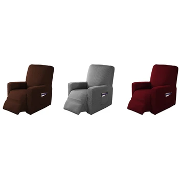 

Elastic Recliner Sofa Cover, Sofa Cover Anti-Slip Washable House Protection Cover for TV Armchair - Relaxing Armchair