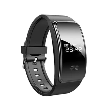 

o Voice Activated Wrist Bracelet Recordings MP3 Player Voice Recorder Watch 8GB HIFI for Lectures(8G)