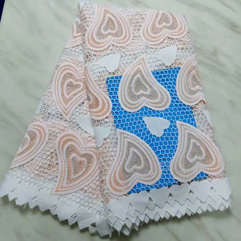 

african lace fabric 2019 high quality lace with Embroidered Nigerian Lace Fabric For Women blue purple French Mesh Lace Fabric