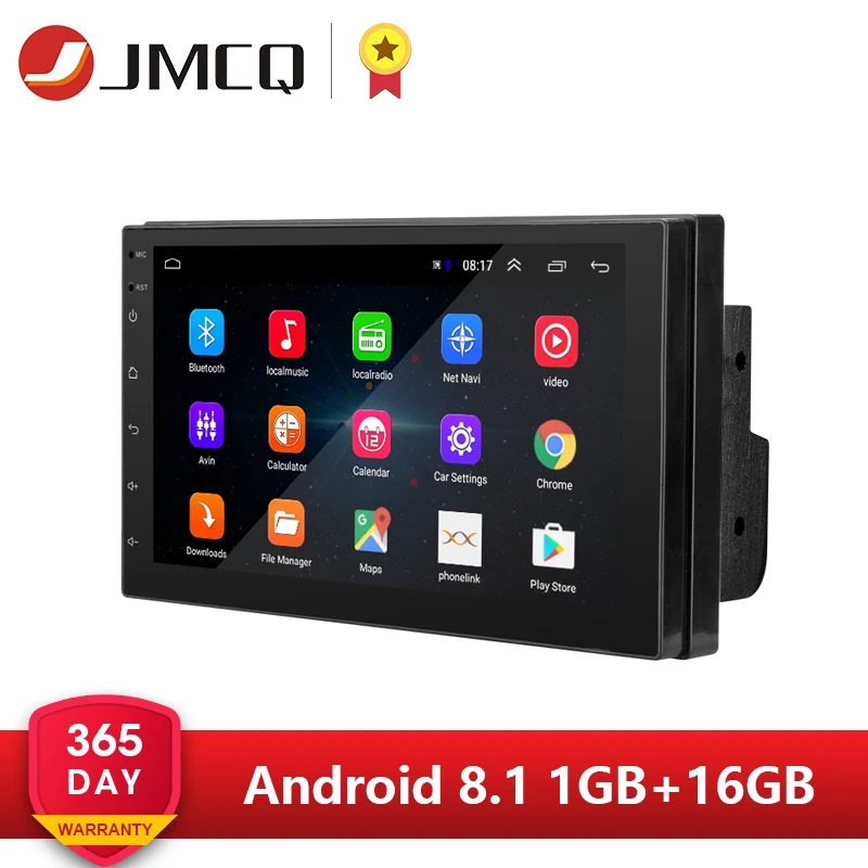 Автомагнитола 2 Din на Android 8 1 с сенсорным экраном 7 дюймов HD мультимедийный