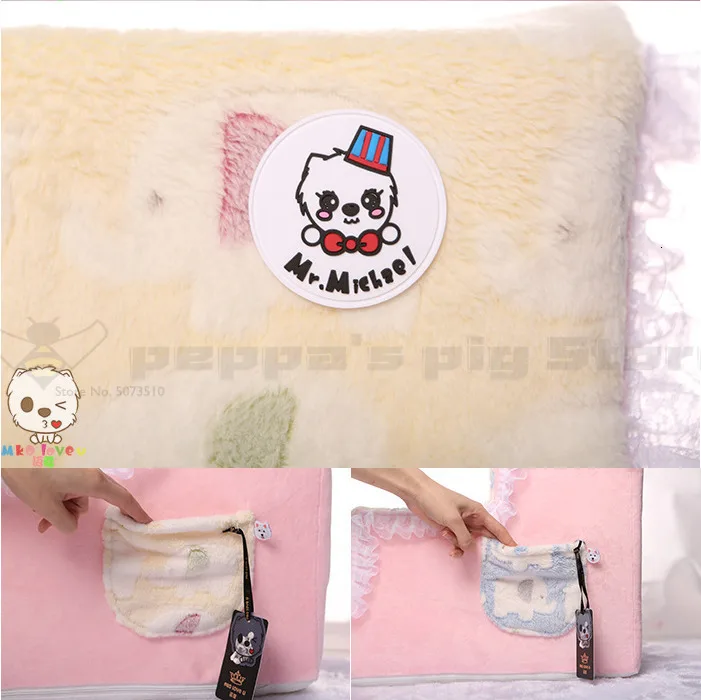 Pet Small Dog Sofa Pet Dog Cushion Teddy Stair Step Removable Wash Up The Bed Ladder Four-layer Dog Ladder Pet Stair Steps