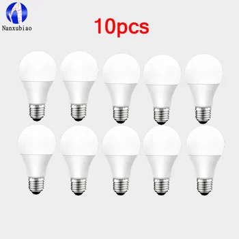 

10pcsTable-Lamp Led-Bulb Led-Spotlight E14 Lampada E27 Enwye Ac 220v 240V 3W 5W 7W 9W 12W 15W 18W 25W