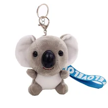 Плюшевый брелок с коалой игрушкой мягкая игрушка коала игрушки Имитация меха кролика Пушистый рюкзак сумка подвеска плюшевый коала игрушка Подарки Девочка Мальчик