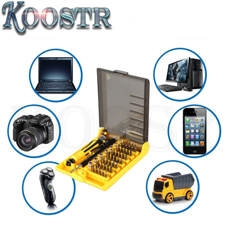 Kaisi 45 in1 Multifunctional Precision Screwdriver Set For iPhone Laptop Mini Electronic Bits Repair Tools Kit | Ручные инструменты
