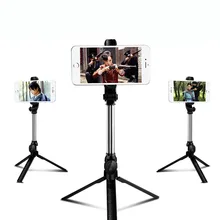 3 в 1 беспроводной Bluetooth селфи палка для iphone складной ручной монопод затвора дистанционного мини штатив для huawei/Android/xiaomi