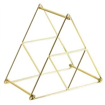 

Wine Rack, Wine Storage Holder, Removable Iron Frame Triple-cornered Base Free Standing Wine Shelf Pyramid Rack, Storage Stand