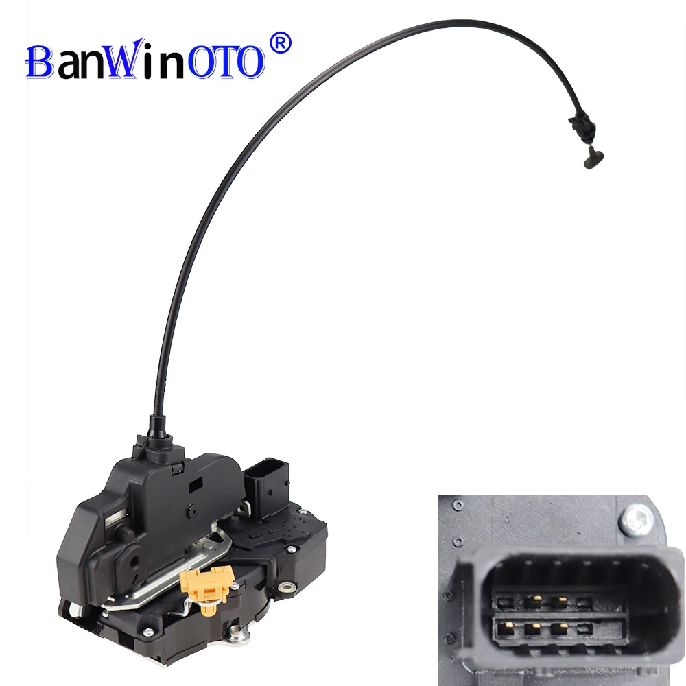Door Lock Actuator 20785787 25876580 Door Lock Latch Actuator Mechanism Door Latch Assembly with Cable Fit for HUMMER H2 2008 2009 25876577