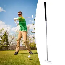 Набор для тренировки клюшки для гольфа, резиновая ручка для клюшки для гольфа, алюминиевый тренировочный двухсторонний шпаттер для левшей и правой руки