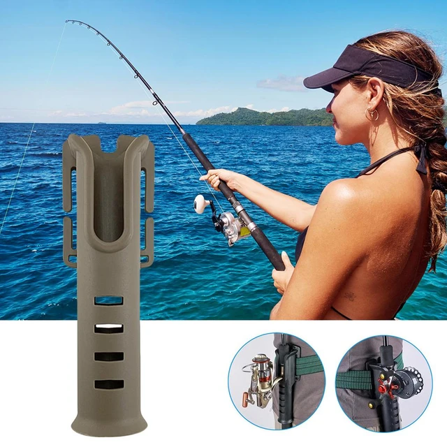 Waist Fishing Pole Holder Adjustable Fishing Belt Support Waist Belt Fishing