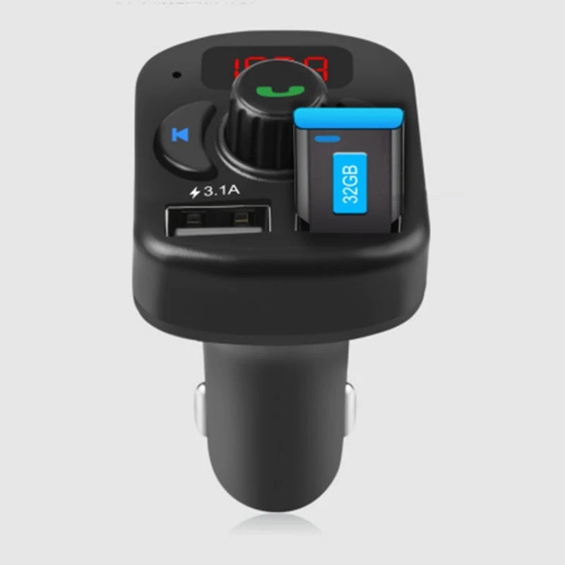 Авто Bluetooth Hands-free вспомогательный аудиоресивер fm-адаптер передатчик USB зарядное устройство авто Bluetooth Hands-free