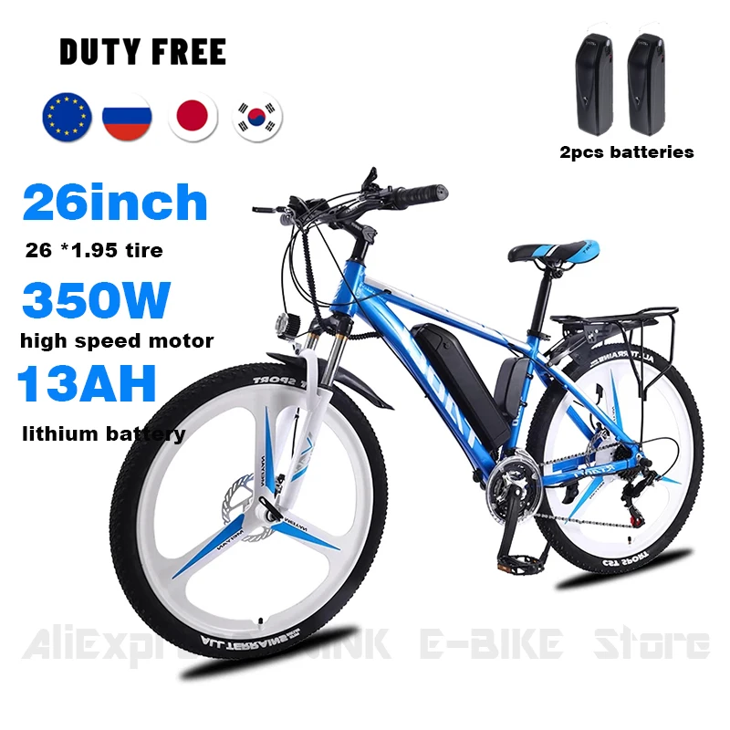 Batteries Electric Bicycles 36v 350w  Motors Batteries Electric Bikes - 36v  Battery - Aliexpress