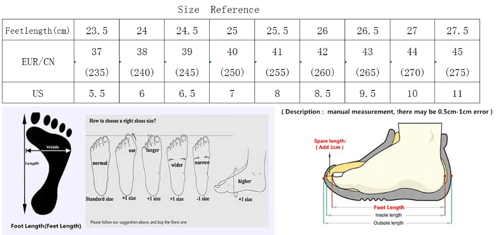 最新做的尺寸表图