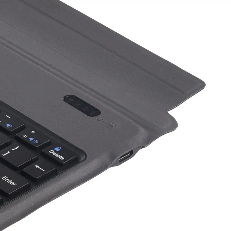 Bluetooth беспроводная клавиатура с ABS PU Чехол легкий планшет подсветка клавиатура с сенсорной панелью для iPad Air 2/Pro