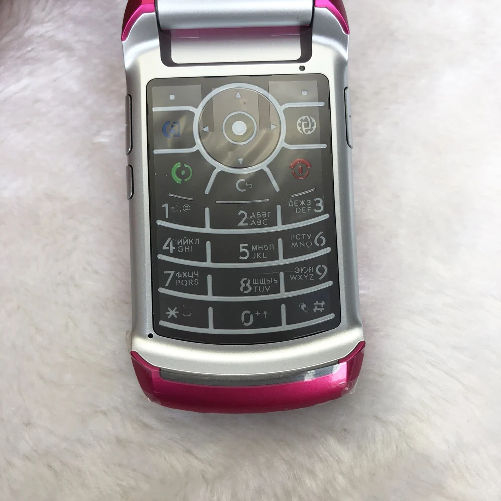 Мобильный телефон Motorola RAZR V3x 2MP 2G 3g разблокированный мобильный телефон Motorola V3x Восстановленный мобильный телефон