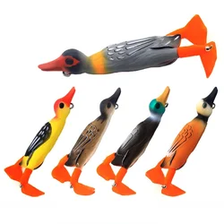 Floating Bait 9.5cm/12g Rotating Fins Simulation Tractor Bionic Bait Duck Bait
