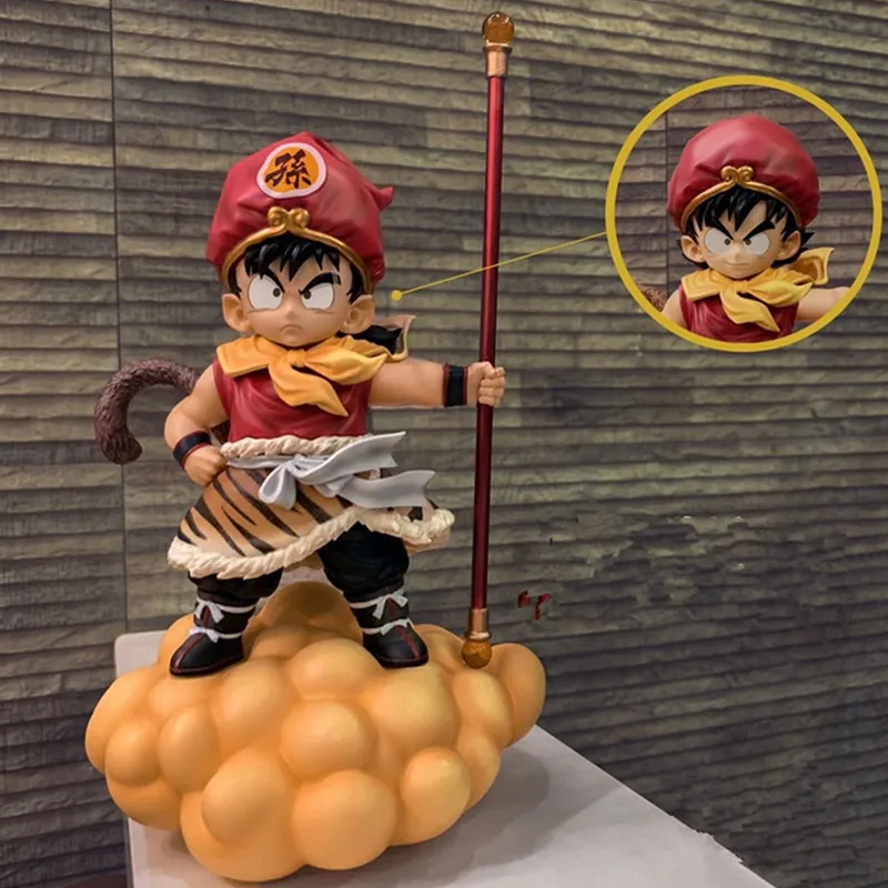 Путешествие на западный серия Dragon Ball Tiger Skin Сон Гоку сон Гохан GK Статуя Фигурка модель игрушки X3499