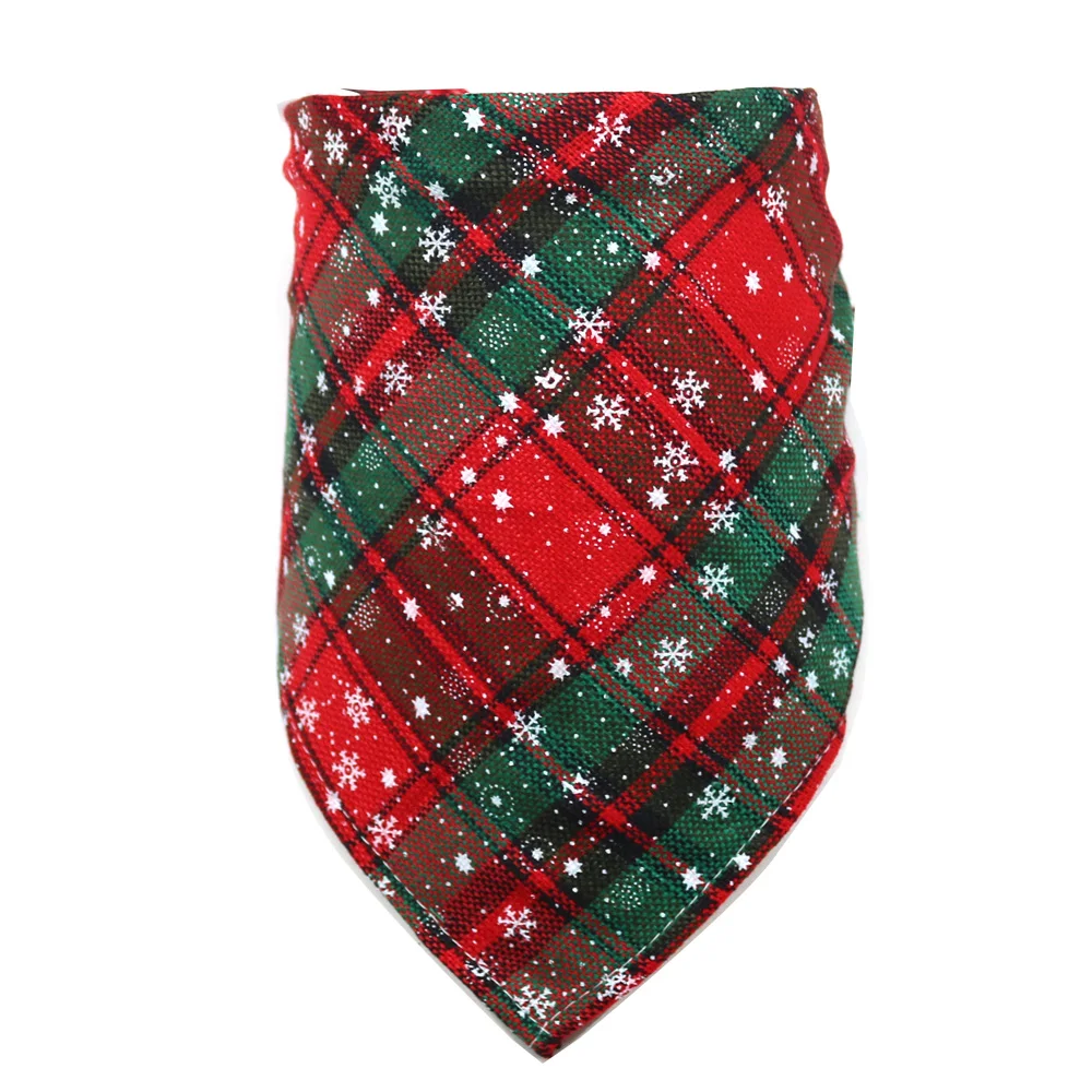 Nes 60pcs Christmas Dog Bandana Pet Dog Christmas Accessories Small Dogs Bandanas Scarf Bibs Dog Supplies Pet Accessories
