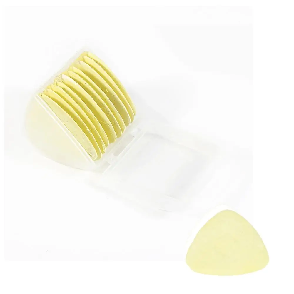 10pcs Yellow Красочные стираемые ткани портновский мелок ткань пэчворк маркер одежда узор DIY швейный инструмент рукоделие аксессуары - Цвет: 10pcs Yellow