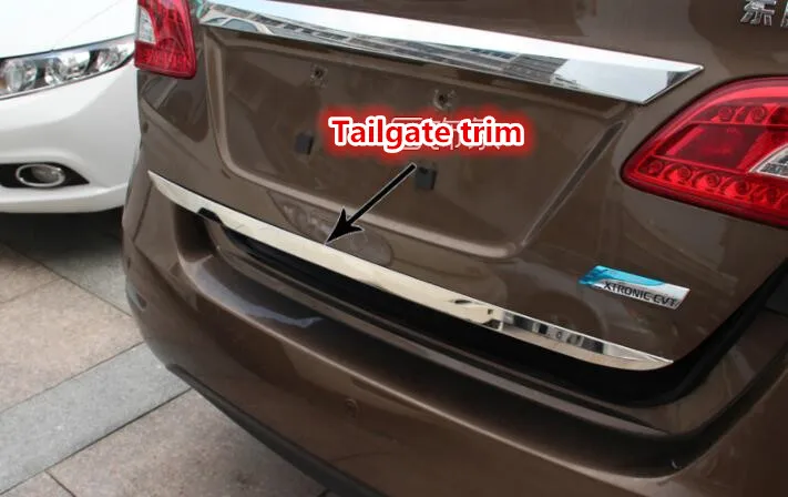 Применяется только для 2012- Nissan Sylphy refit, специальный светильник для украшения багажника