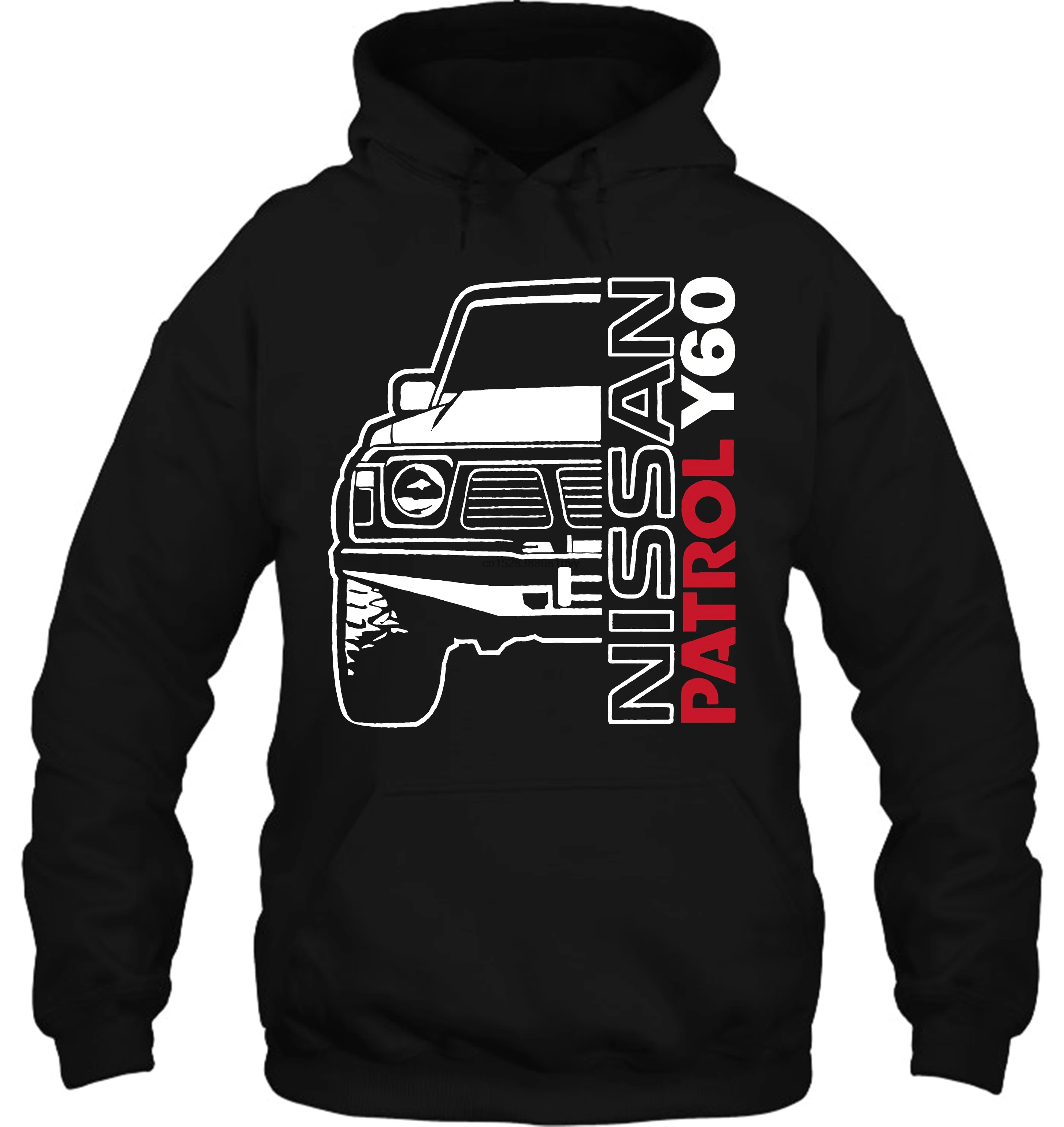 Мужская толстовка с капюшоном Nissan Patrol Y60 женская уличная одежда