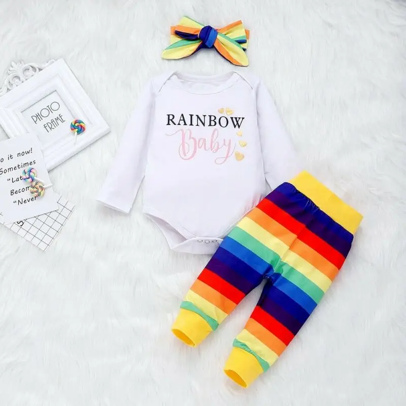 rainbow baby boy clothes