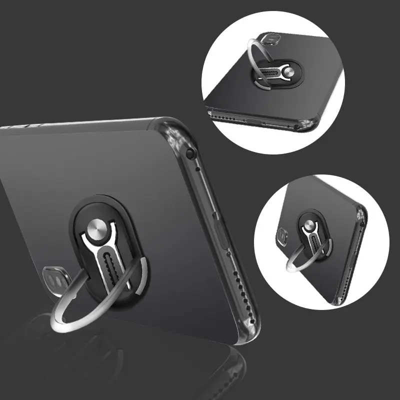 Универсальный Металл 2 в 1 держатель телефона с кольцом на палец для iphone samsung Xiaomi 360 градусов автомобильное крепление, устанавливаемое на вентиляционное отверстие в салоне автомобиля сцепление Автомобильная Подставка для телефона