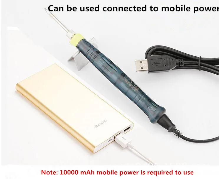 5 в 8 Вт USB паяльник Беспроводная зарядка паяльная станция мини портативный аккумулятор паяльник с USB сварочные инструменты