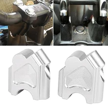 Motorcycle Handlebar Riser Adjustable Lifting Handlebar Clamp CNC Aluminum Motorcycle Accessories For Honda NC700X NC700S NC750X