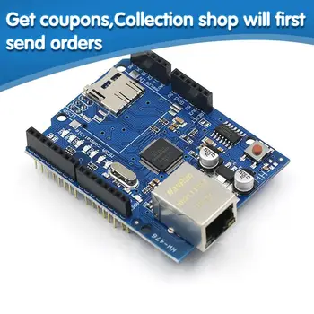 

UNO Ethernet W5100 network expansion board SD card Shield for arduino with Mega 2560 R3 Mega2560 REV3