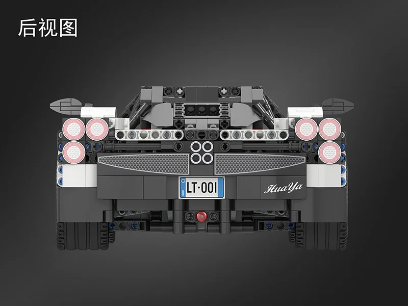 RC супер гоночный автомобиль кирпич Technic MOC Модель Строительный блок дистанционного управления игрушечные гоночные автомобили подарок для детей