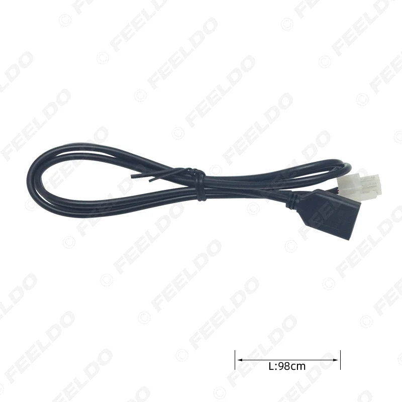 FEELDO 1 шт. Автомобильный CD/DVD Радио стерео 2 0 USB к 4 контактный разъем кабель для Chery